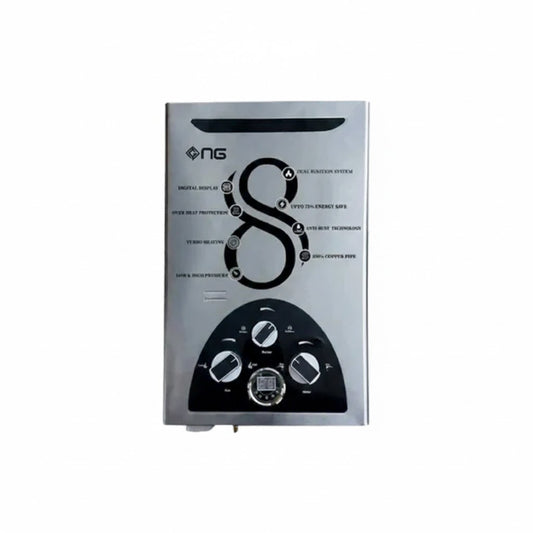 Nasgas Instant Gas Geyser DG-12 Dlx (Executive)